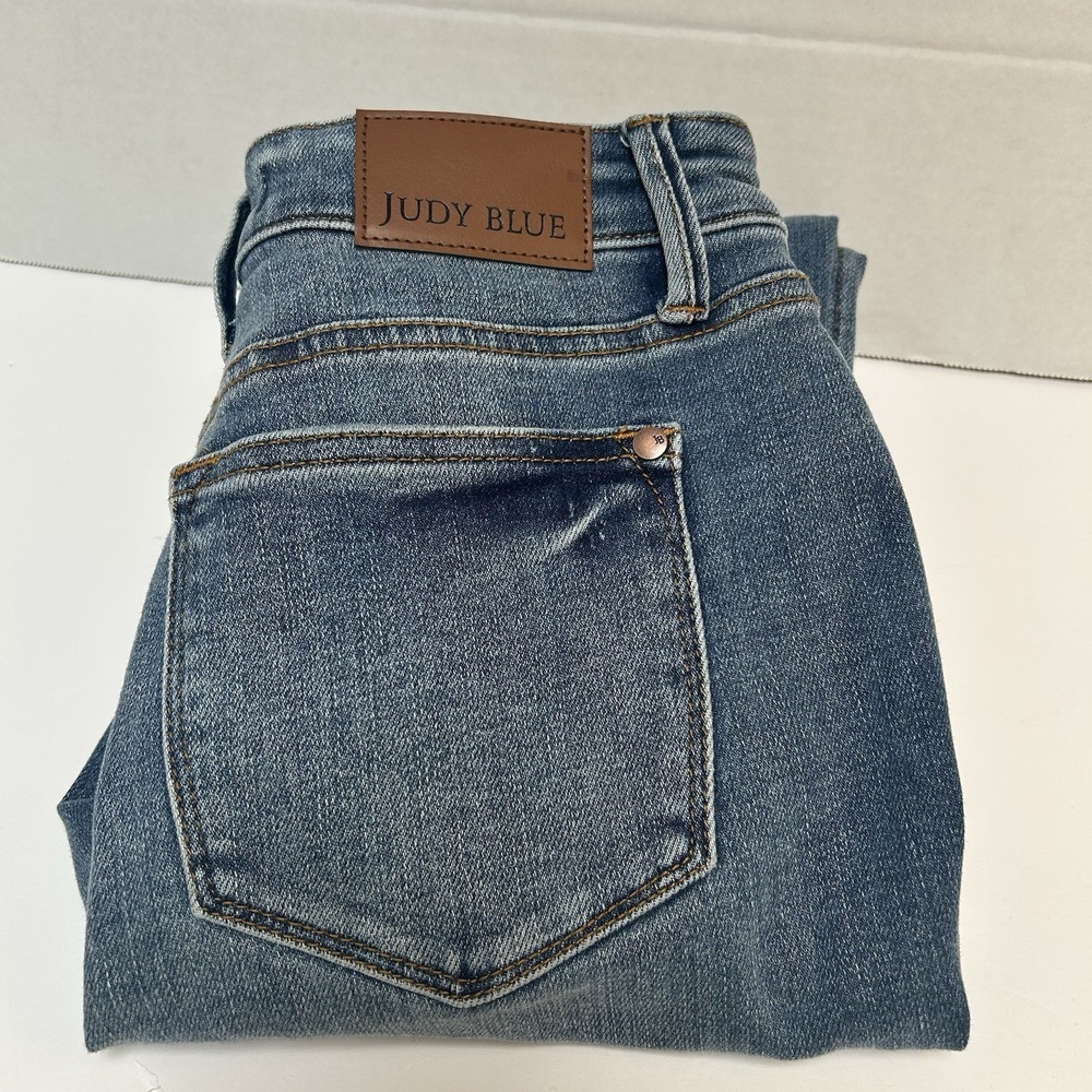 Judy Blue NWOT Boyfriend Rigid Magic Jean Size 1/25 Style #88818 Raw Release Hem